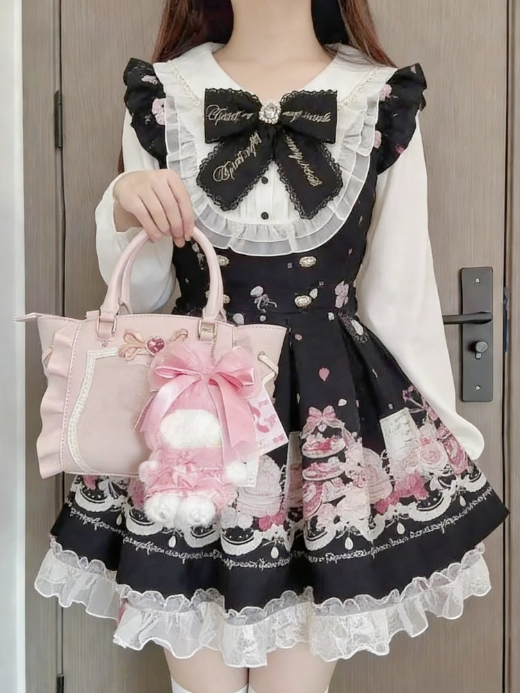 Y2K Winter Clothing - Japanese 2 Piece Dress Sets Women