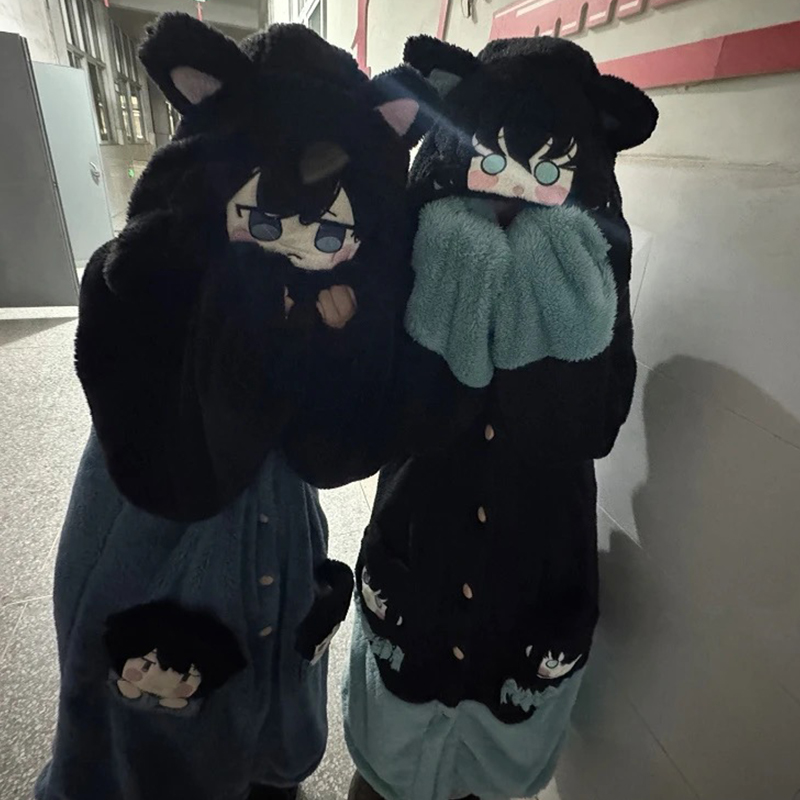 Y2K Winter Clothing - Y2K New Tokitou Muichiro Winter Pajama