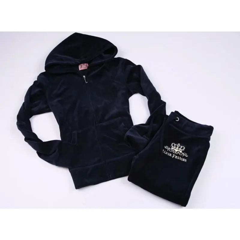 JC Tracksuit Women Velvet Wome - Y2K Winter Clothing review and price