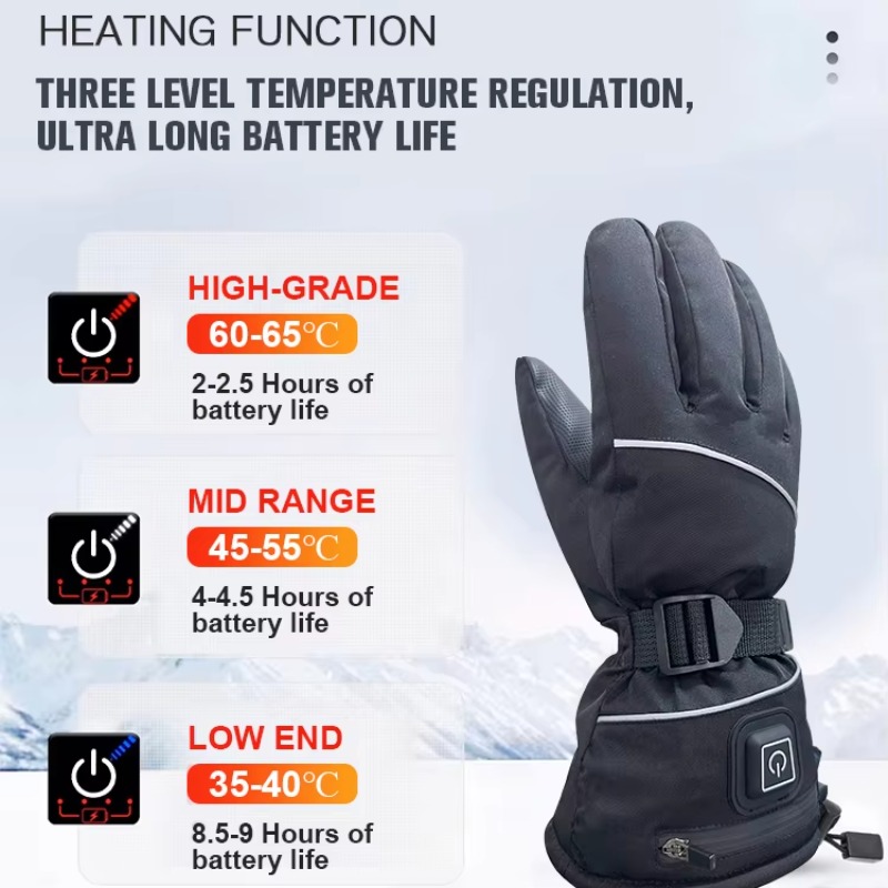 Snowboard Touchscreen Heat Win - Heated Gloves Electric review and price