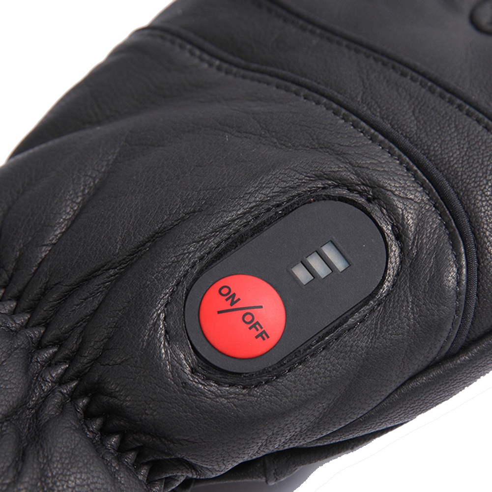 Heated Leather Gloves Men Wome - Heated Gloves Electric review and price