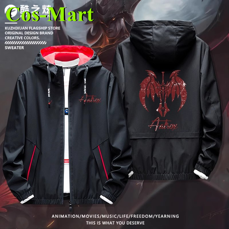 Cos-Mart Game LOL Aatrox The D - Winter Clothing Equipment review and price