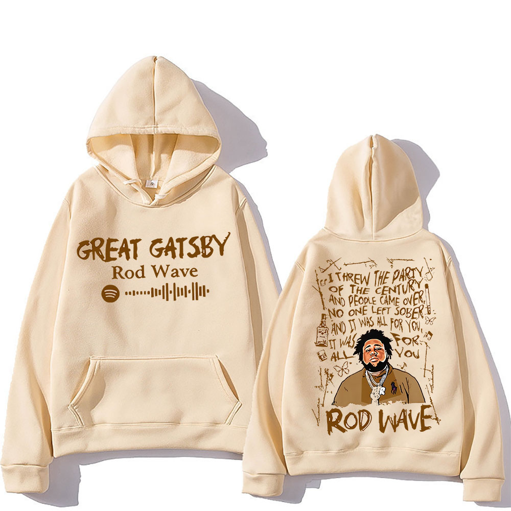 Rod Wave Graphic Printing Hood - Winter Clothing Drawing review and price