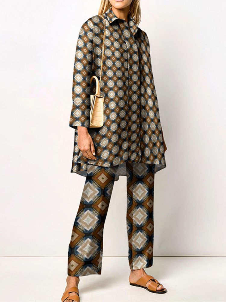 Autumn New Loose Vintage Print - Winter Clothing Vintage review and price