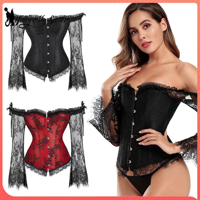 Gothic Long Sleeved Corset Wom - Winter Clothing Dress Up review and price