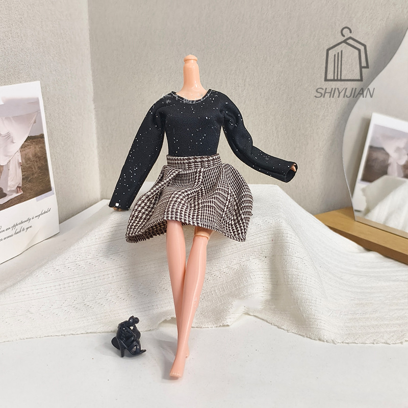 1/6 Doll Handmade Dress Clothi - Winter Clothing Dress Up review and price