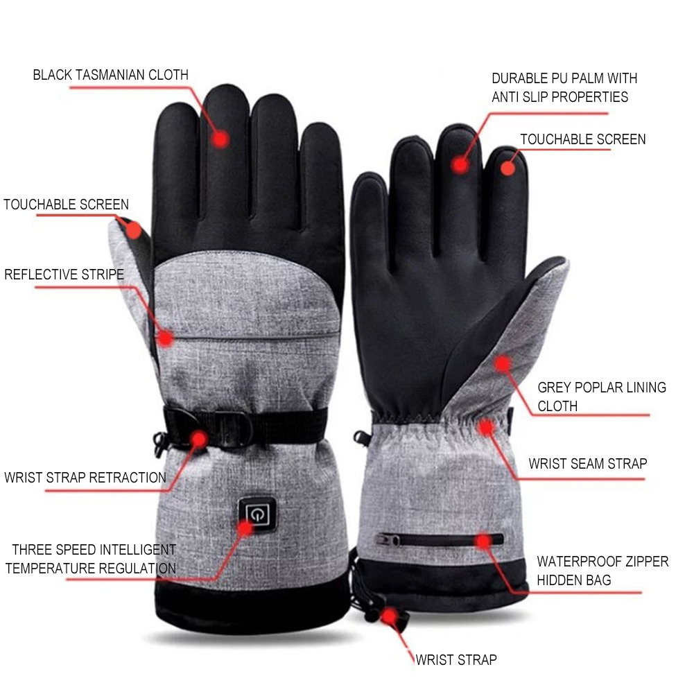 1Pair Hand Warmer Thermal Elec - Heated Gloves Electric review and price