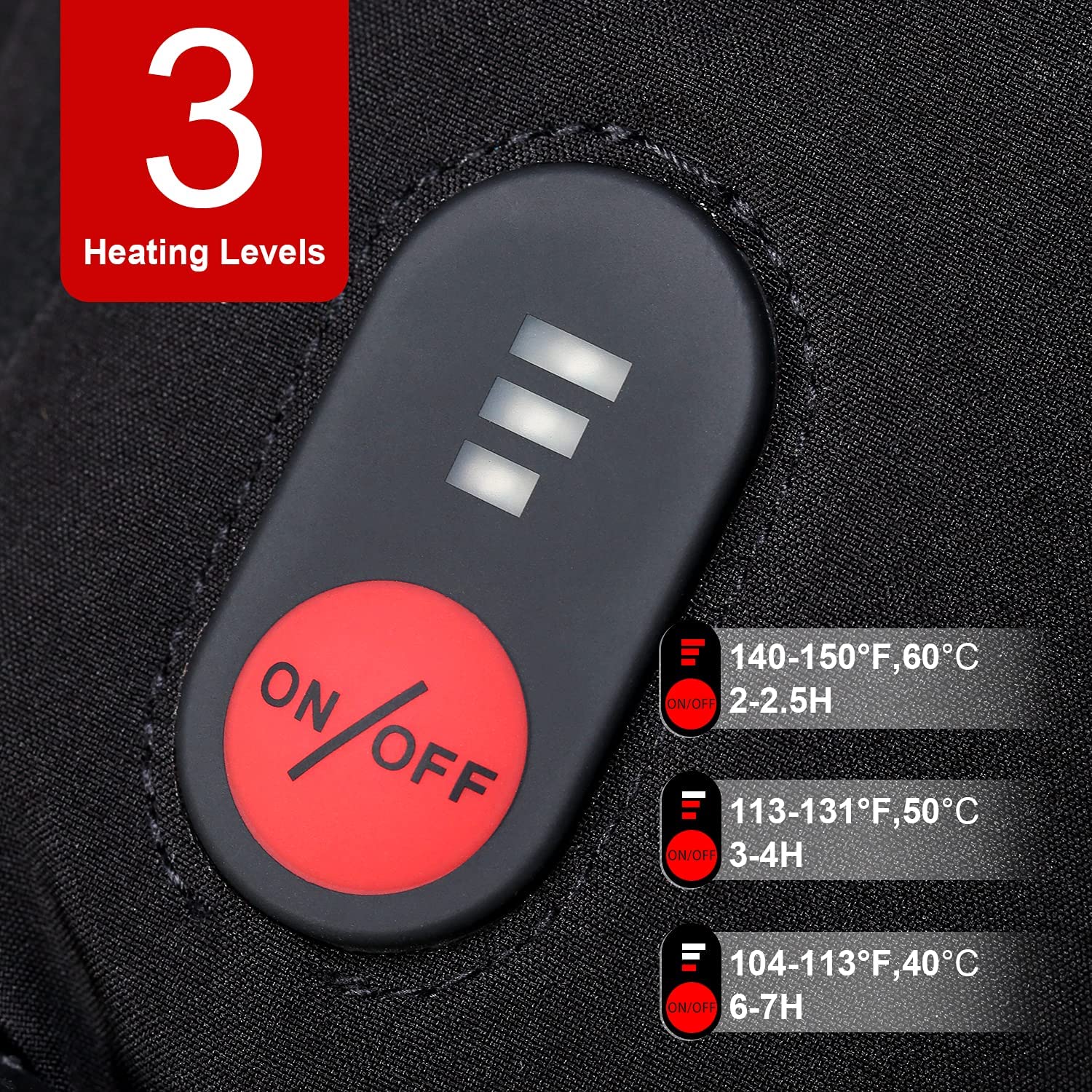 SNOW DEER Winter Heated Gloves - Heated Gloves Electric review and price