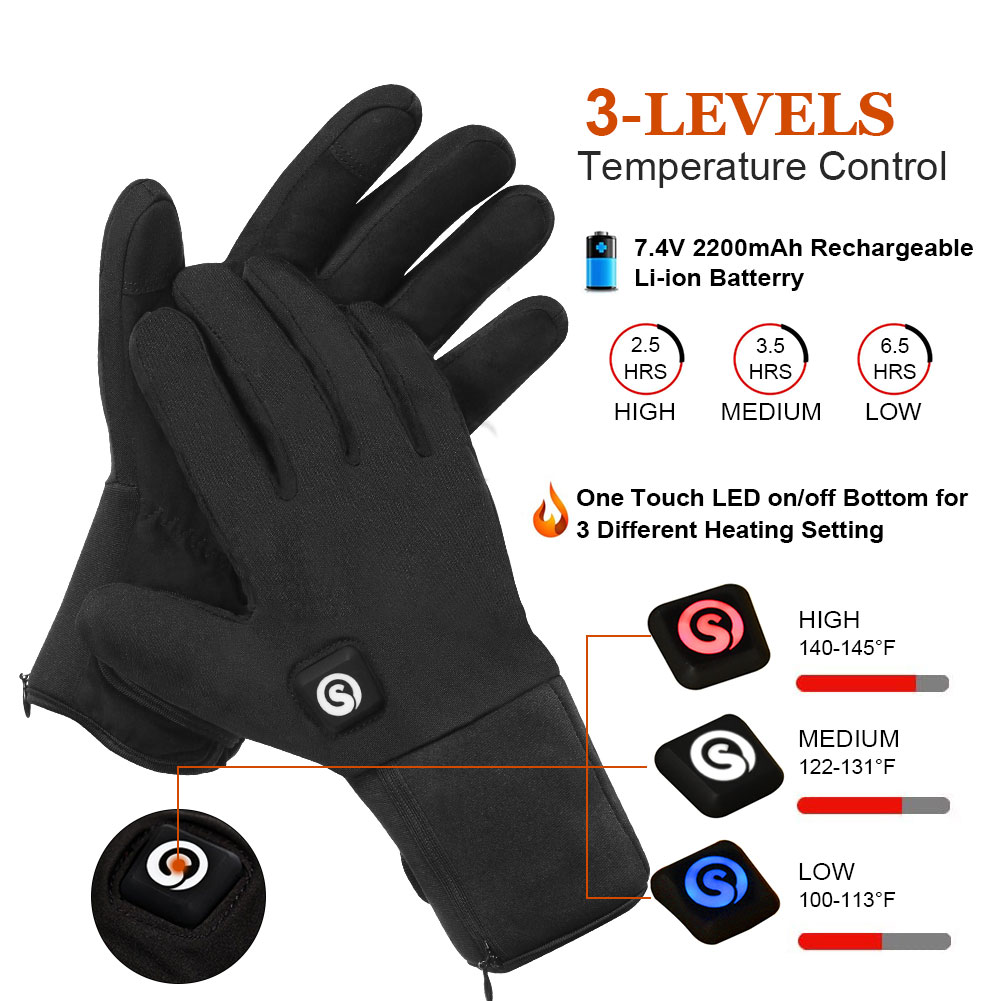 Winter Electric Heated Gloves  - Heated Gloves Electric review and price