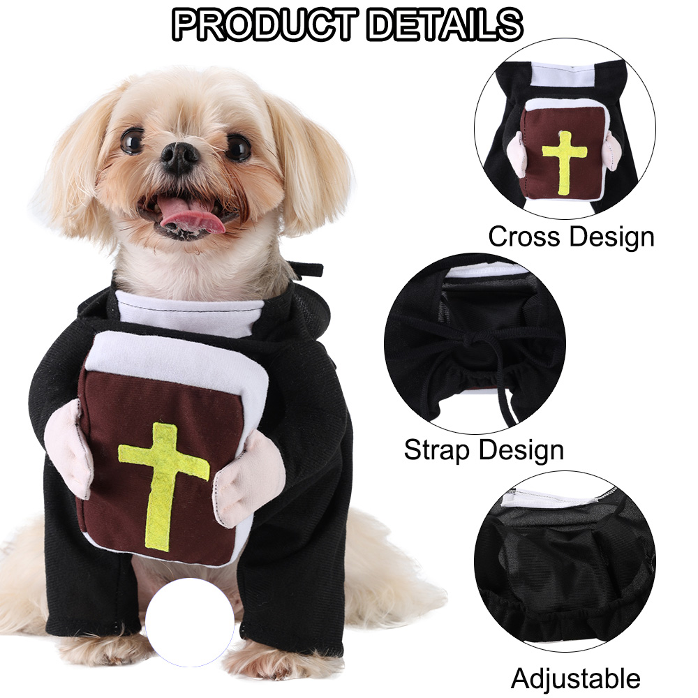 Funny Halloween Pet Dog Cospla - Winter Clothing Dress Up review and price