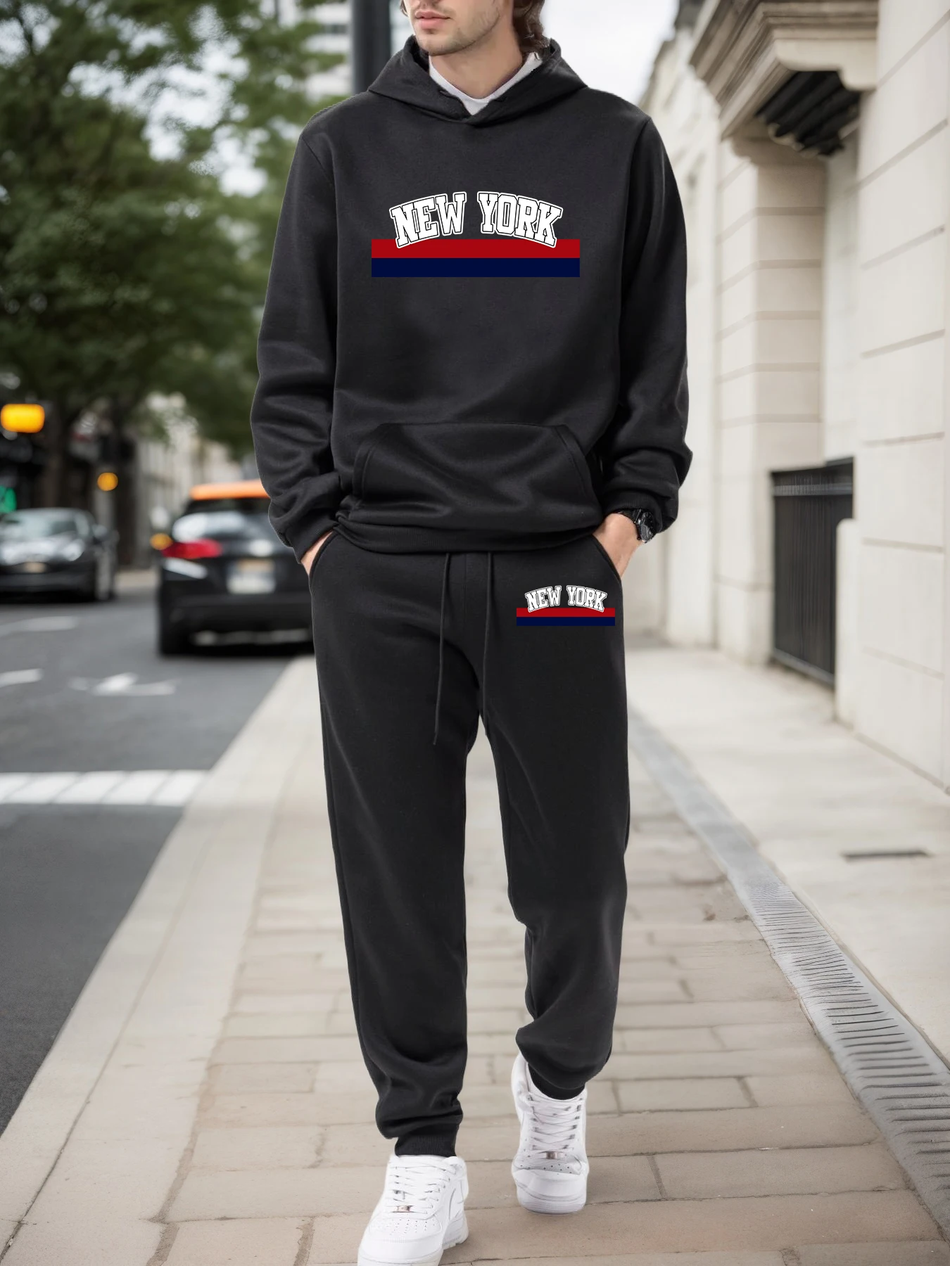 Hot Sales Men's Hoodies 2 Pcs  - Winter Clothing Men review and price