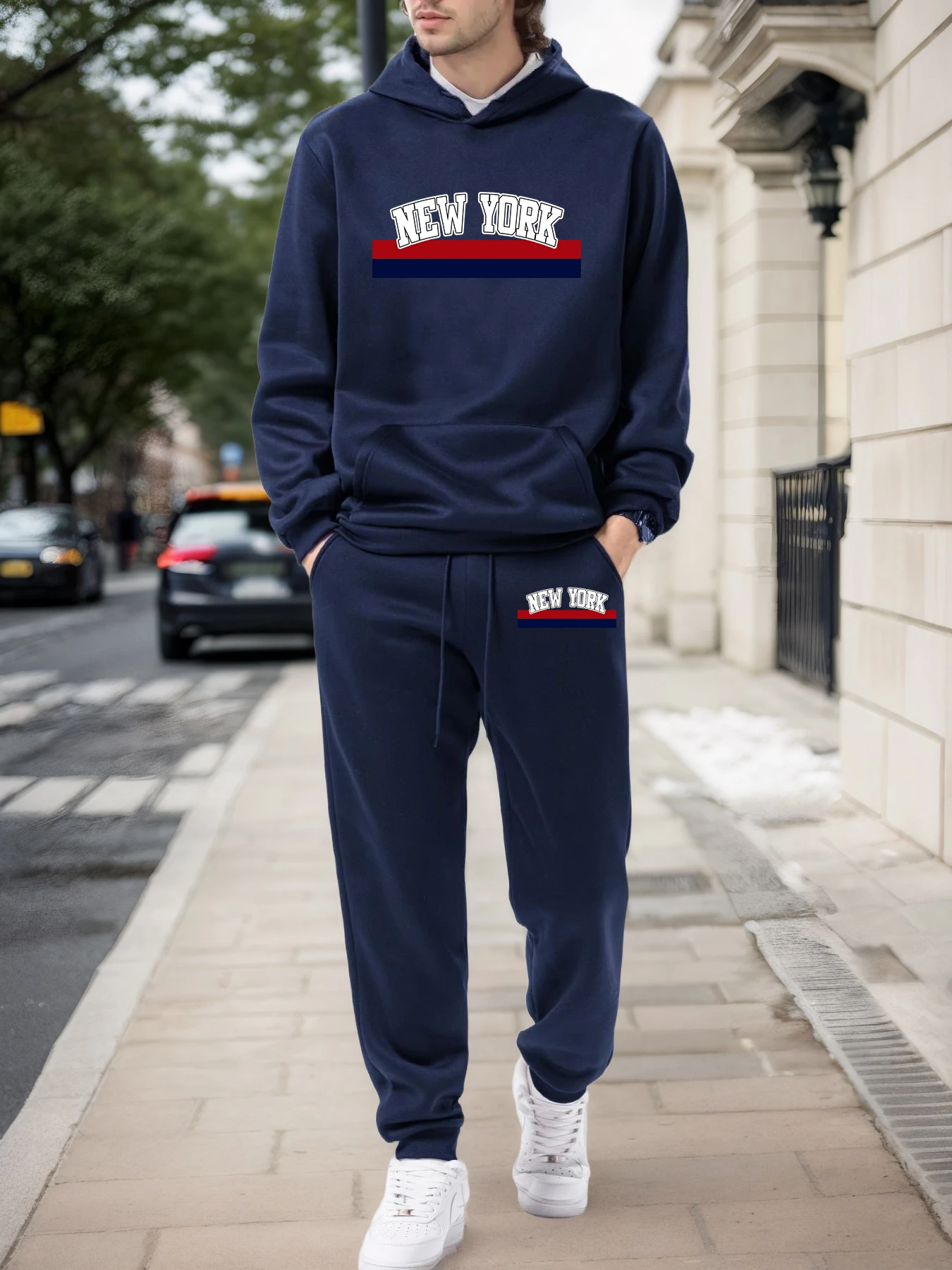 Hot Sales Men's Hoodies 2 Pcs  - Winter Clothing Men review and price