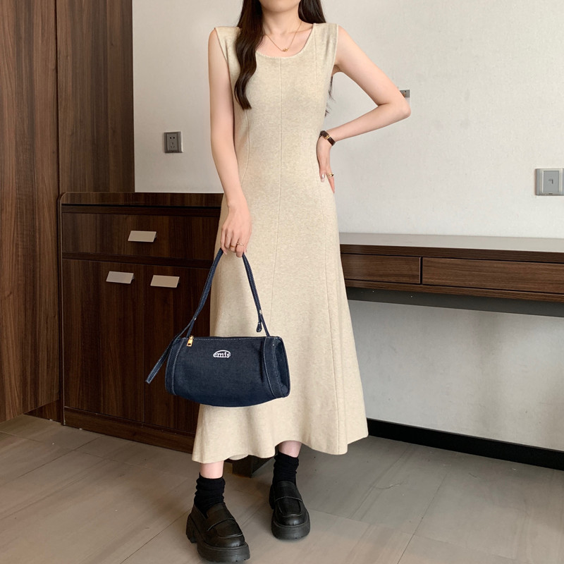 Elegant solid  sleeveless Knit - Winter Clothing Vintage review and price