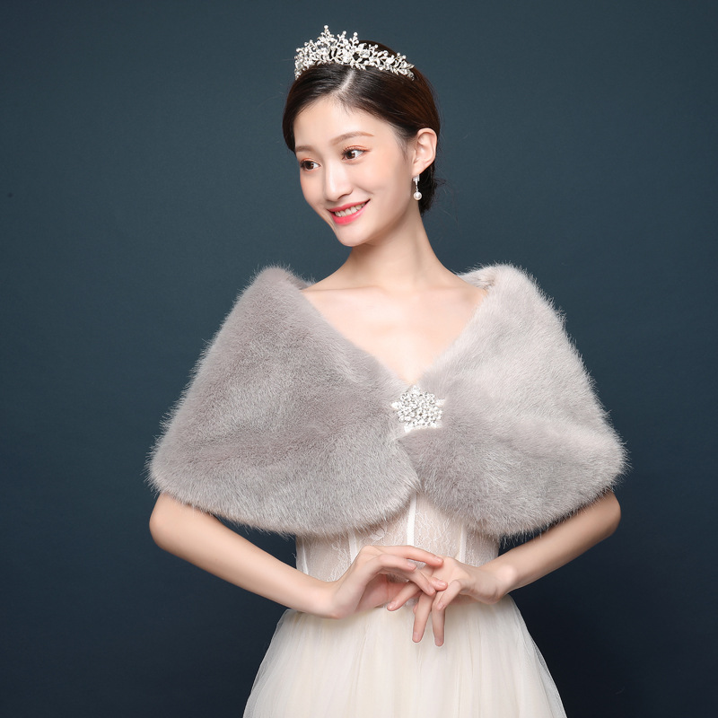 Women Bridal Shawl Wedding Cap - Winter Clothing Equipment review and price
