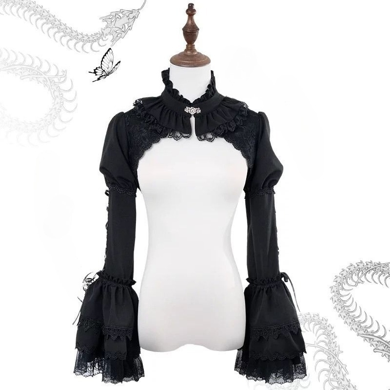 Japanese Gothic Y2k Lolita Car - Y2K Winter Clothing review and price
